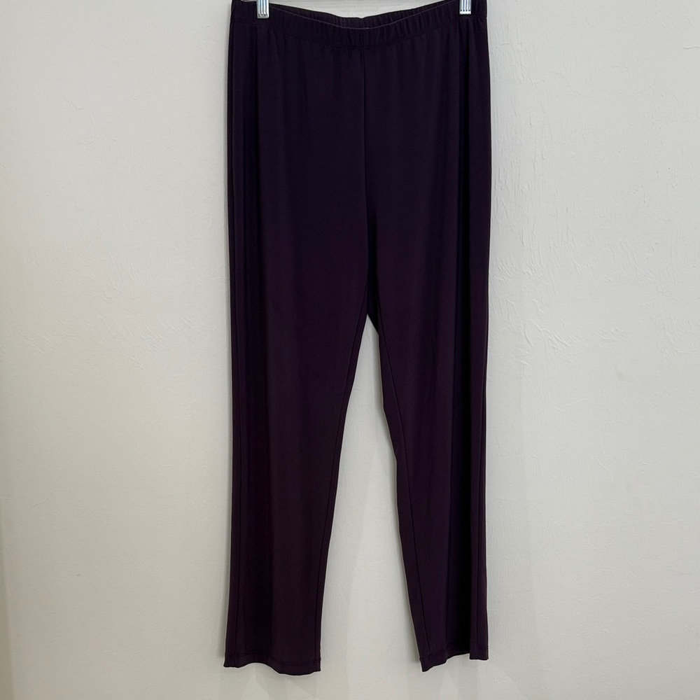 CLARA SUNWOO Deep Purple Trousers